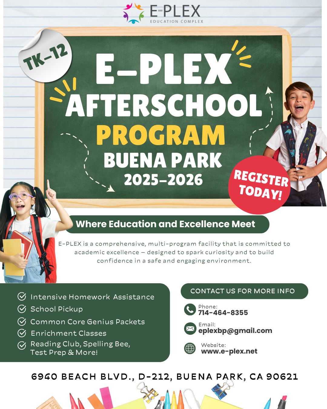 25-26 Afterschool Information